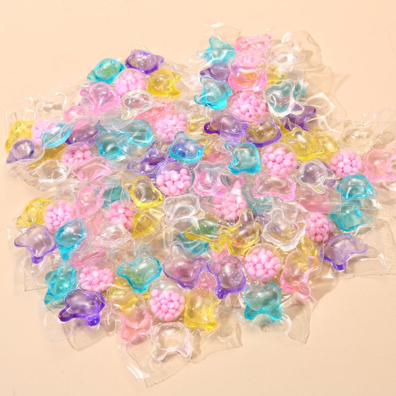 Five-In-One Laundry Beads, Long-Lasting Fragrance, Laundry Ball Softener, Powerful Decontamination Laundry Detergent, Fragrance Beads, Laundry Beads - Image 4